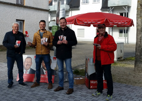 Die SPD, heute in Burlafingen...